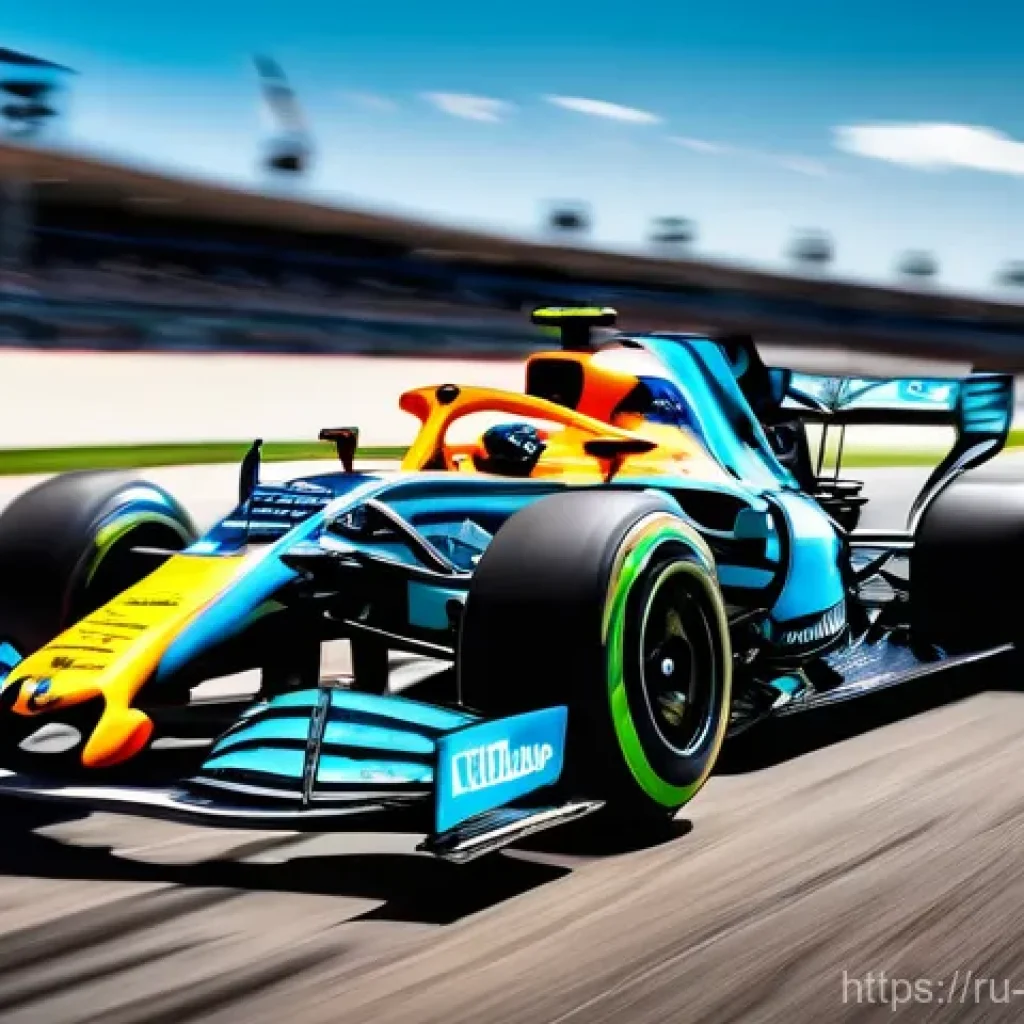 F1 중계 기술 발전 - **Prompt 1: Dynamic Onboard View and Pit Stop Action**
"A thrilling composite image capturing th...