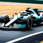 F1 머신 공기역학 설계 - **Prompt: The Art of Downforce on Track**
"A low-angle, dynamic shot of a futuristic Formula 1 c...